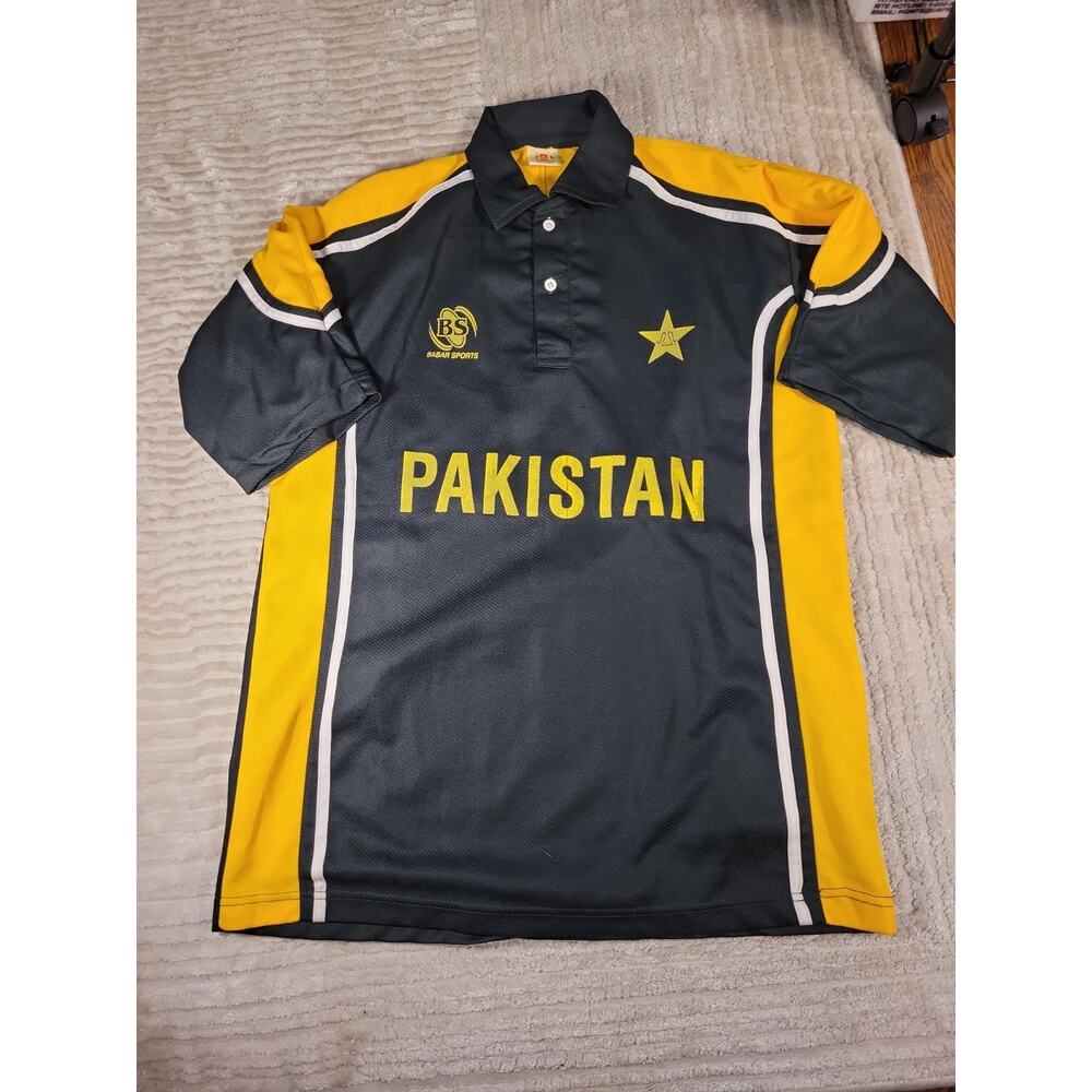 Babar Pakistan Futbol Soccer Jersey Mens Size XL Adult Polo Shirt